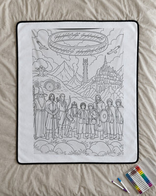 Quest Quilt™ Fantasy Coloring Blanket